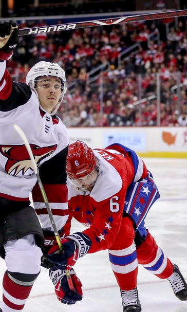 Coyotes score 2 power-play goals in 4-1 win over Capitals